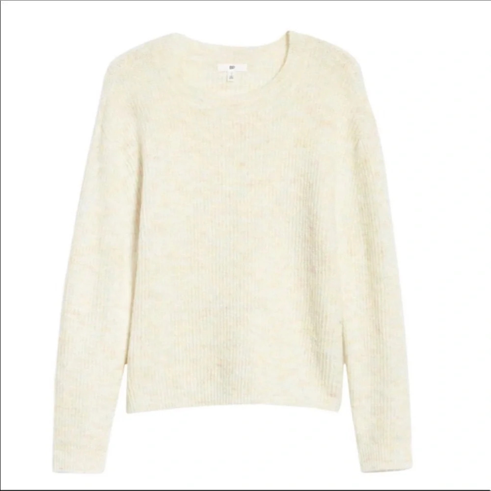 BP Nordstrom Marl Knit Pullover Sweater Pastel XS - Picture 6 of 10